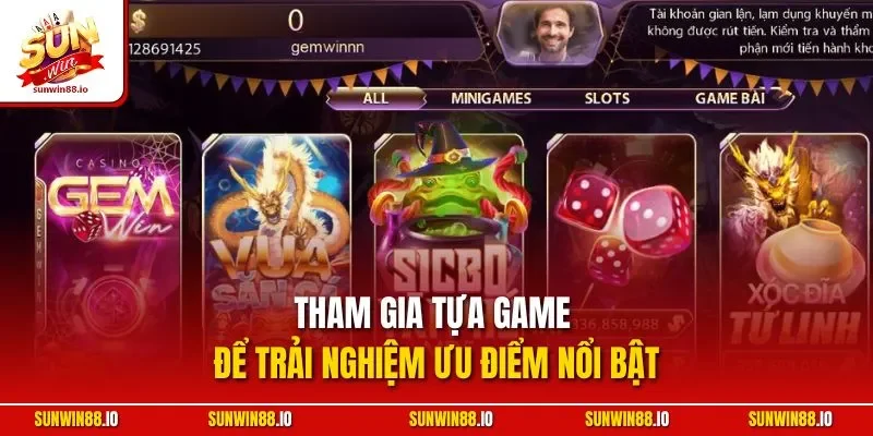 Sicbo Tài Phú Sunwin - Tựa Game Xúc Xắc Hấp Dẫn, Kịch Tính 3 Sunwin Tham gia tựa game để trải nghiệm ưu điểm nổi bật