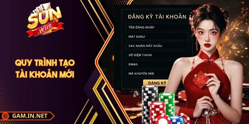 SUNWIN 🎖️ Cổng Game Bài Đổi Thưởng Số 1 45 Sunwin Quy trình tạo tài khoản mới