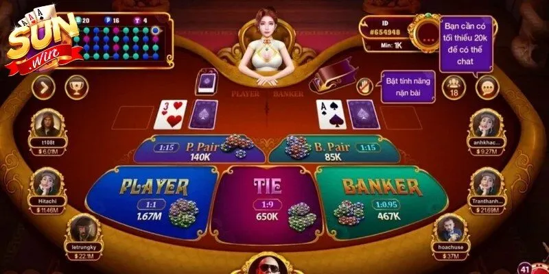 Những thuật ngữ phổ biến trong game bài Baccarat nổi tiếng