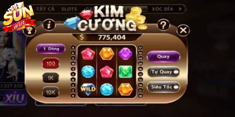 Kim cương Sunwin là tựa game nổ hũ hấp dẫn với đồ họa sắc nét