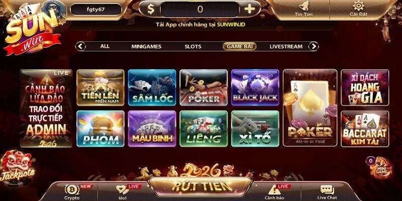 Phỏm Sunwin là phiên bản trực tuyến của trò tá lả truyền thống