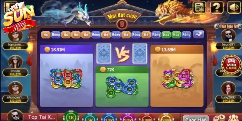 Mẹo chơi Rồng Hổ Sunwin tăng cơ hội thắng lớn từ cao thủ