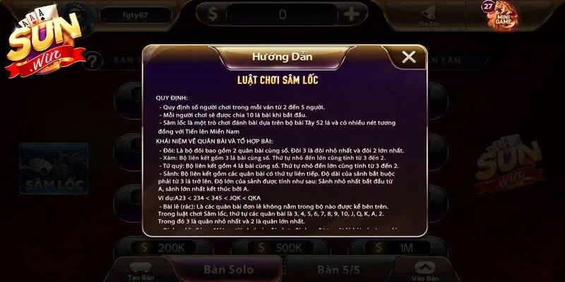 Sâm Lốc Sunwin - Hướng Dẫn Luật Và Chiến Thuật Hiệu Quả 3 Sunwin Quy tắc đánh bài mỗi lượt đánh sâm lốc Sunwin